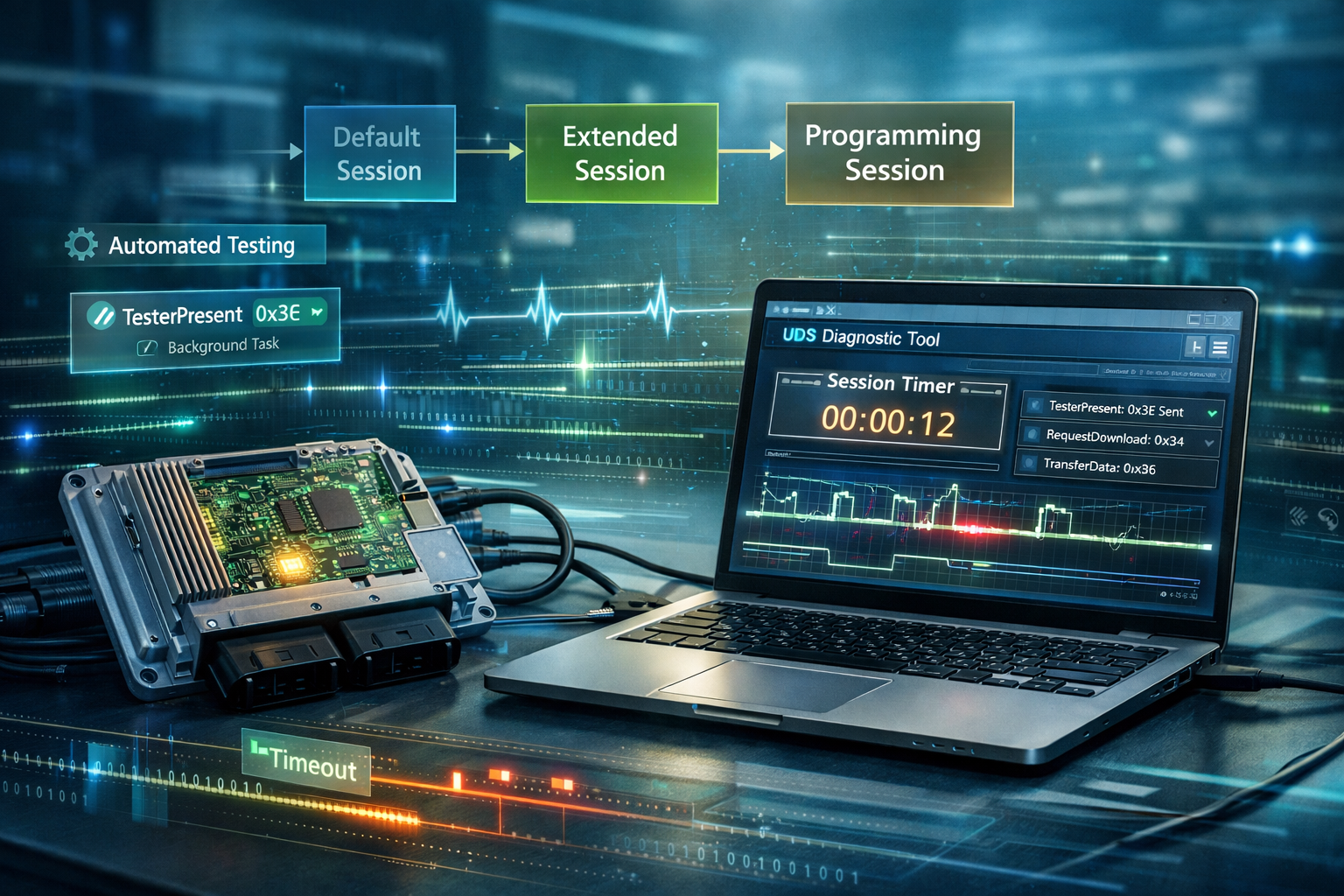 Diagnostic Session Timeouts: A Structural Limitation of Manual UDS Testing