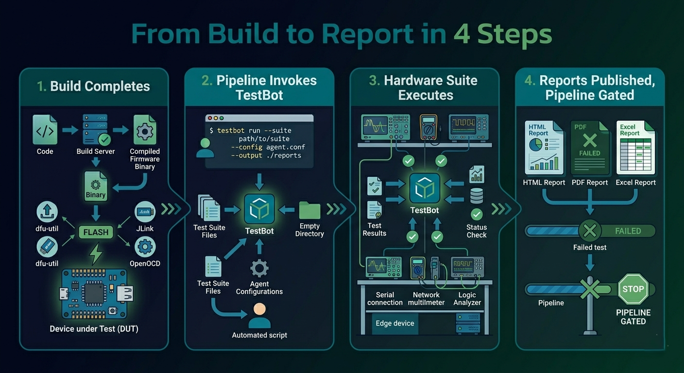 TestBot CI/CD pipeline integration